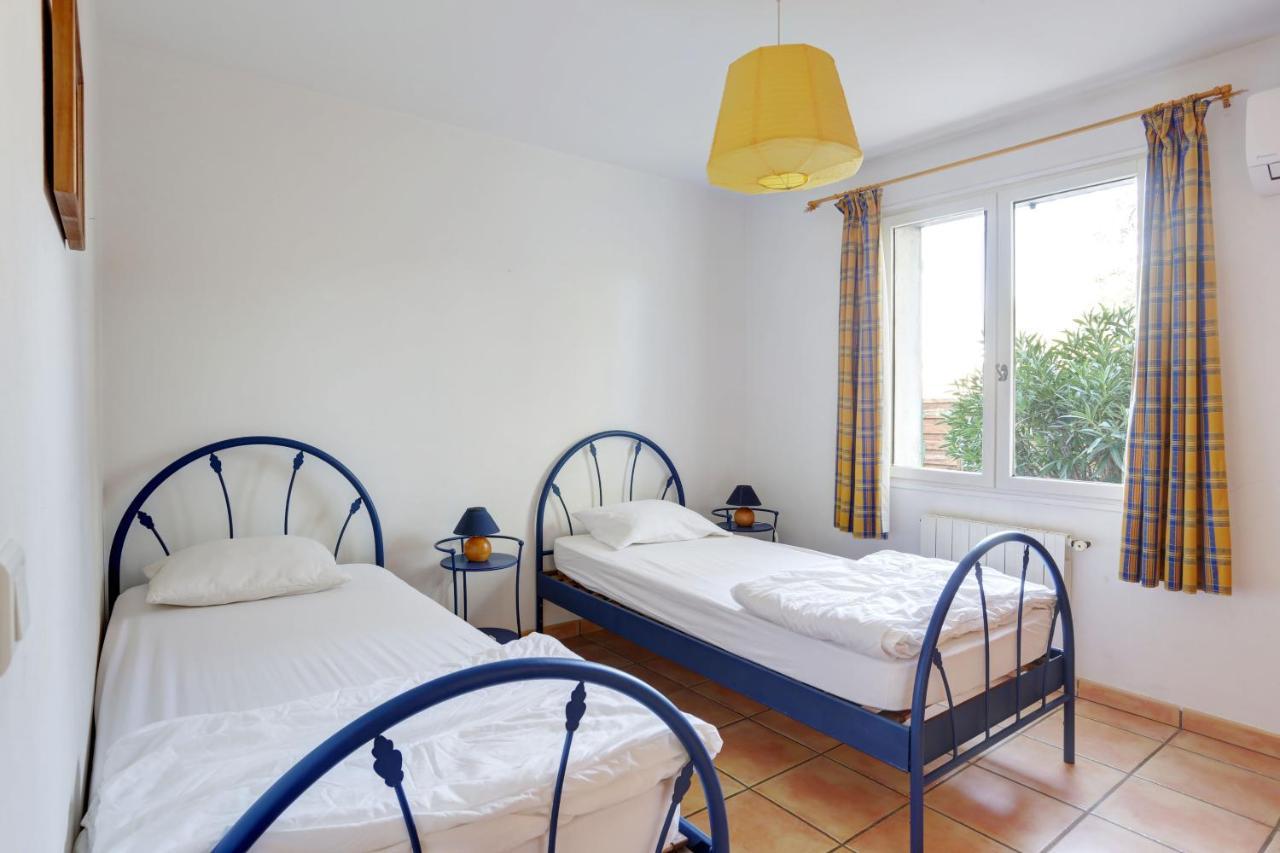 villa de charme, 8 pers, climatisée, piscine chauffée, calme garanti Roquebrune-sur Argens Esterno foto