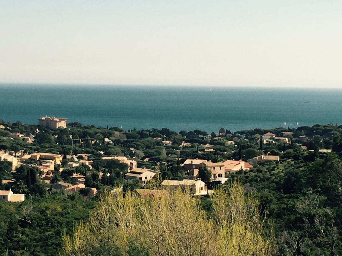 villa de charme, 8 pers, climatisée, piscine chauffée, calme garanti Roquebrune-sur Argens Esterno foto